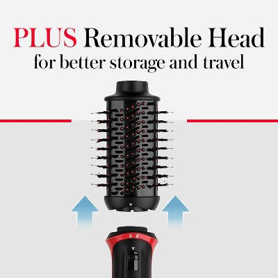 Revlon One-Step Volumizer PLUS Hair Dryer and Hot Air Brush  Black - Imperfect Box