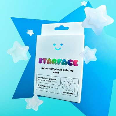 Starface Hydro-Stars Clear Facial Pimple Patch Refill 32ct - Imperfect Box