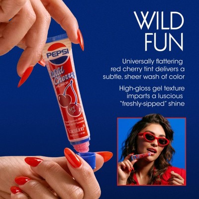 Vacation x PEPSI Tinted Lip Gel SPF 30 Wild Cherry Pepsi 0.5 fl oz - Missing Box