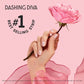 Dashing Diva Glaze Semi-Cured Gel Nail Polish Strips Rosewater Glam 32ct - New