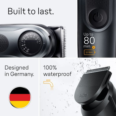 Braun All-In-One Style Kit Series-5 AiO5470 Rechargeable 9-in-1 Body Beard & Hair Trimmer - New