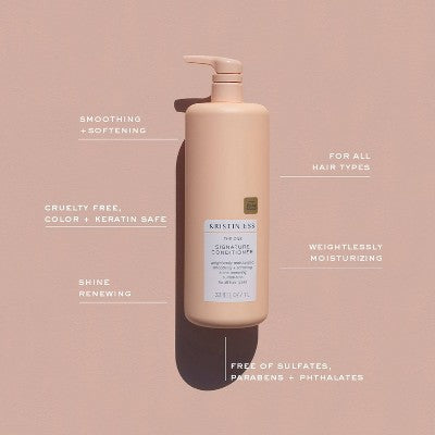 Kristin Ess Signature Conditioner 33.8 fl oz - Imperfect Container