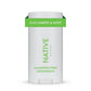 Native Solid Deodorant for Women & Men Cucumber & Mint  2.65oz - New