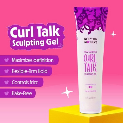 Not Your Mother's Curl Talk Sculpting Gel 9.7 fl oz - Imperfect Container