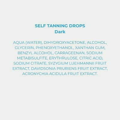 Bondi Sands Self Tanning Drops for Face and Body Dark 1.01 fl oz - Imperfect Container
