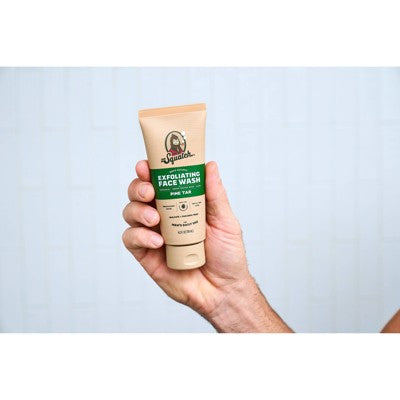 DR. SQUATCH Men's Natural Face Wash Pine Tar 4oz - New