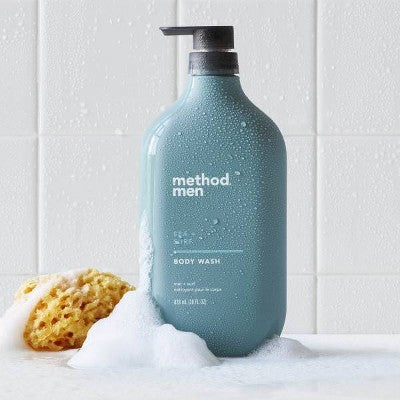 Method Men's Body Wash Sea + Surf 28 fl oz - Imperfect Container