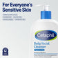 Cetaphil Daily Face Cleanser Fragrance Free Unscented 16 fl oz - Imperfect Container