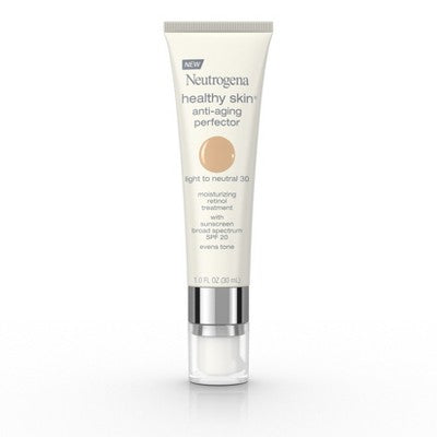 Neutrogena Healthy Skin Anti-Aging Perfector with Retinol & Broad Spectrum SPF 20 Sunscreen 30 Light to Neutral - Imperfect Container