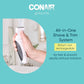 Conair Girlbomb Wet and Dry Cordless Rechargeable Foil Body Shaver with Facial,Eyebrow and Bikini Trimmer Attachments Set 5pc - Imperfect Box