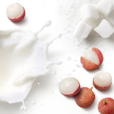 Dove Beauty Body Sugar Scrub Coconut Milk & Sugar Lychee 15oz - Imperfect Container