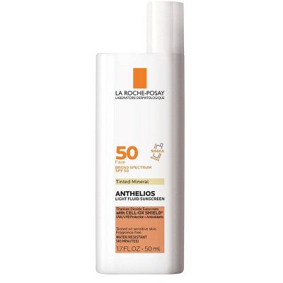 La Roche Posay Anthelios Tinted Ultra-Light Fluid Mineral Face Sunscreen SPF 50 1.7 fl oz - Imperfect Box