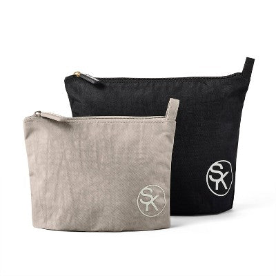 Sonia Kashuk Travel Makeup Bag Pouch Set 2pc - New