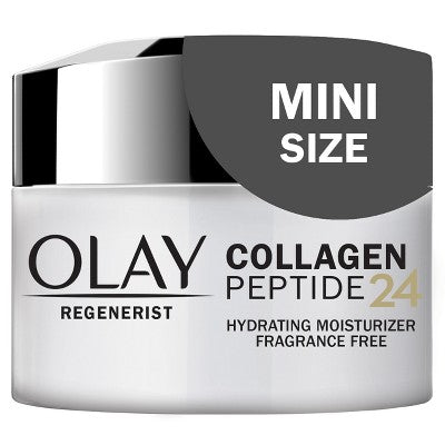 Olay Regenerist Collagen Peptide 24 Face Moisturizer Trial Size 0.5 oz - New