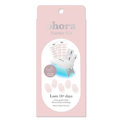 Ohora Gel Nail Art Starter Set Cream Light 30c - Imperfect Box