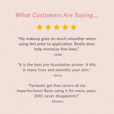 DHC Velvet Skin Coat Makeup Primer 0.52oz - New