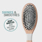 Conair Ceramic Wood Nylon & Boar Bristle Cushion Hair Brush - Imperfect Box