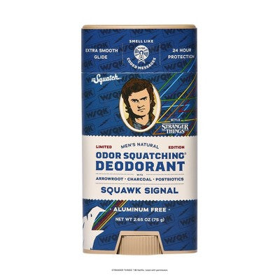 DR. SQUATCH Men's Deodorant Squawk Signal 2.65oz - New