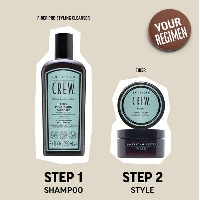 American Crew Men's High Hold and Low Shine Hair Fiber 3oz - Imperfect Container