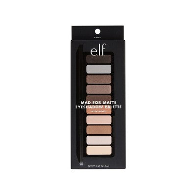 e.l.f. Mad for Matte Eyeshadow Palette Nude Mood 0.49oz - New