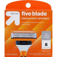 Men's Five Blade FITS Cartridges 8ct Up&Up - Imperfect Box