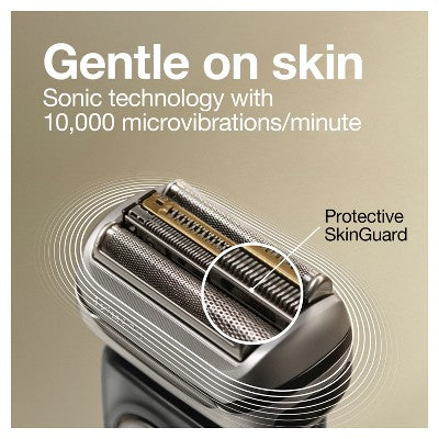 Braun Series 9-9465cc Pro Electric Foil Shaver with ProLift Beard Trimmer & Clean & Charge SmartCare Center - Imperfect Box