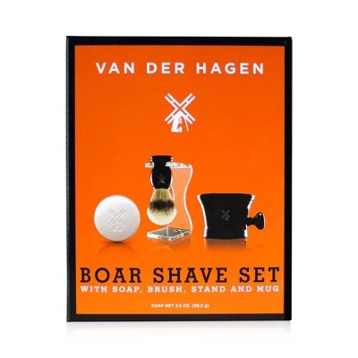 Van der Hagen Premium 4 Piece Shave Gift Set - Imperfect Box