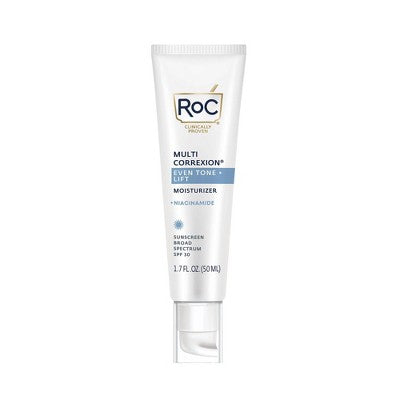 RoC Multi Correxion Even Tone + Lift 5-in-1 Daily Moisturizer SPF 30 1.7oz - Imperfect Box