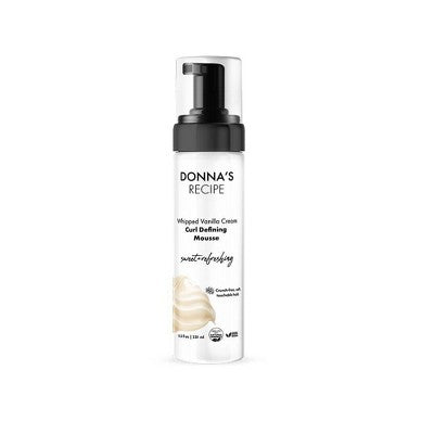 Donna's Recipe Vanilla Curl Defining Mousse 8.5 fl oz - New