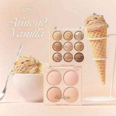 Dasique Blending Mood Cheek 09 Almond Vanilla 0.59oz - Imperfect Box