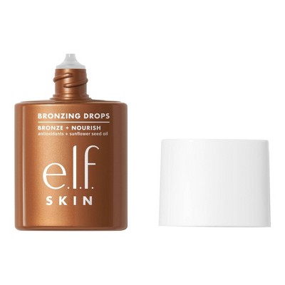 e.l.f. SKIN Bronzing Drops Pure Gold 1 fl oz - New