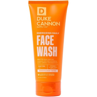 Duke Cannon Energizing Daily Face Wash  6 fl. oz - Imperfect Container