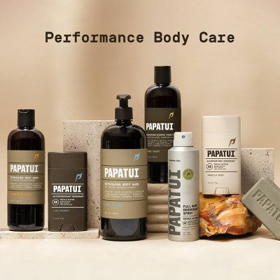 Papatui Men's  Long-Lasting Odor Protection Body Deodorant Spray Cedar Sport 5oz - Imperfect Container