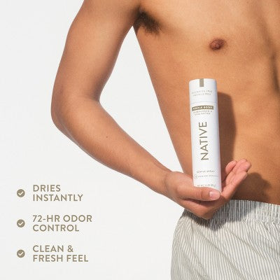 Native Spray Deodorant Sandalwood & Shea Butter 3.5oz - Missing Lid