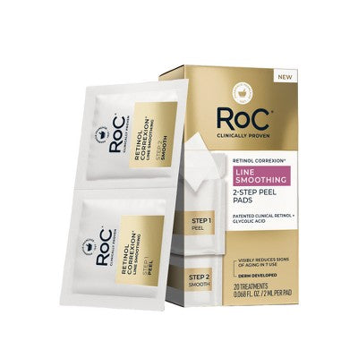 RoC Retinol Correxion Line Smoothing Peel Pads 20ct - Missing Box