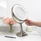 LED Variable Lighted Vanity Mirror Zadro: 10x Magnifying - Imperfect Box