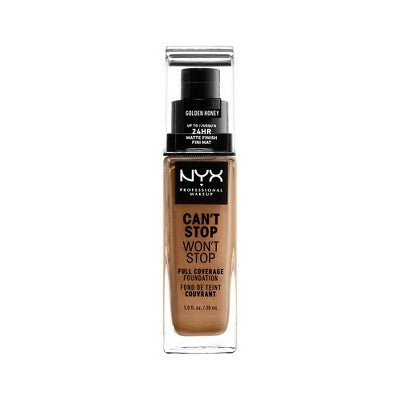 NYX Professional Makeup Can't Stop Won't Stop 14 Golden Honey 1 fl oz - New