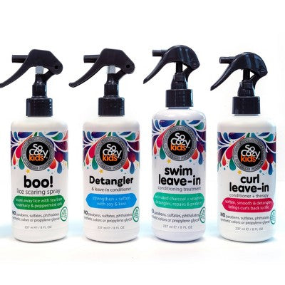 SoCozy Kids Boo! Lice Leave-in Spray 8 fl oz - New
