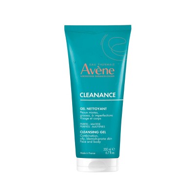Avene Cleanance Cleansing Face and Body Gel for Acne Prone & Oily Skin 6.7 fl oz - Imperfect Container