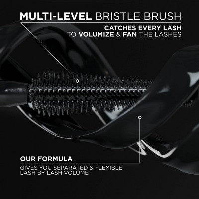 L'Oreal Paris Voluminous Panorama Lengthening Mascara 703 Waterproof Black 0.33 fl oz - New