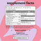 Lemme Glow Collagen Gummies Peach Flavored 60ct - Imperfect Container