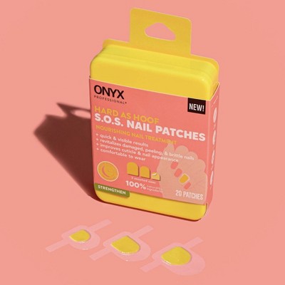 ONYX Professional Hard as Hoof S.O.S Nail Patches 20ct - Imperfect Box