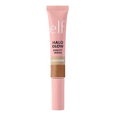 e.l.f. Halo Glow Highlighter Beauty Wand Liquid Gold 0.33 fl oz - Imperfect Box