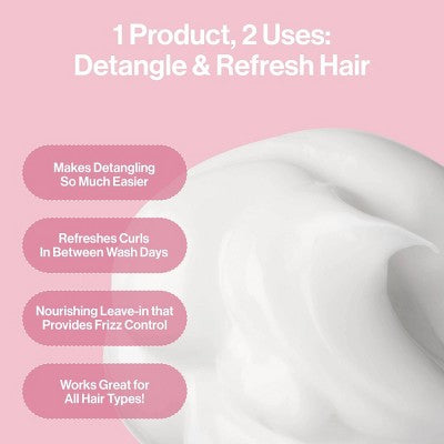 Rizos Curls Refresh & Detangle Spray 10 fl oz - Imperfect Container