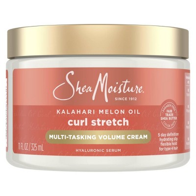 SheaMoisture Curl Stretch Multi-Tasking Volume Cream Kalahari Melon Oil & Marula Oil Infused 11 fl oz - New