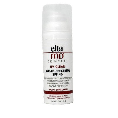 EltaMD UV Clear SPF 46 Facial Sunscreen 1.7 Ounces - Imperfect Box