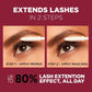 L'Oreal Paris Double Extend Beauty Tubes Lengthening Mascara; Basecoat 570 Black 0.33 fl oz - New