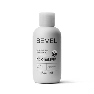 Bevel Men's Post Shave Balm Alcohol-Free with Tea Tree Oil 4 fl oz - New
