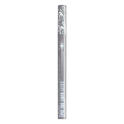NYX Professional Makeup Bridgerton Royal Epic Ink Glitz Metallic Eyeliner Glitzed In Silver 0.03 fl oz - Imperfect Box