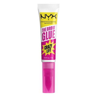 NYX Professional Makeup The Brow Glue Crazy Lift Eyebrow Gel 0.23 fl oz - Imperfect Box